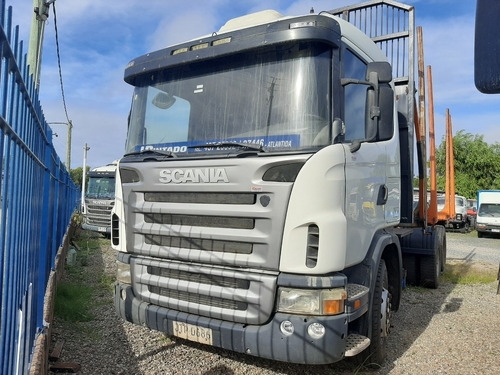 Scania G380 Camión Doble Eje Forestal Con Zorra Montenegro