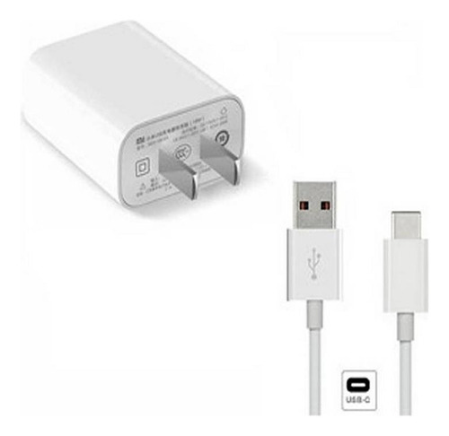 Cargador Original Xiaomi 18w + Cable Tipo C 