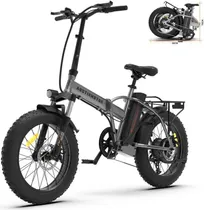 Comprar Aostirmotor A30 750w Electric Bike, 20  Fat Tire, 48v 13ah