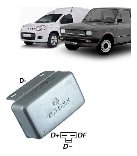 Regulador De Voltagem Mercedes Caminhão Ga011 14v