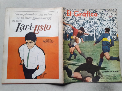 Revista El Grafico N° 2353 Boca Vs Newells Independiente