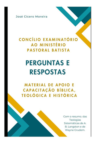 Libro: Material De Apoio E Capacitação Para O Concílio Ao