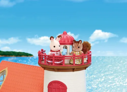 Sylvanian Families Casa Con Faro De Luz Accesorios Juguete ® Color Rojo