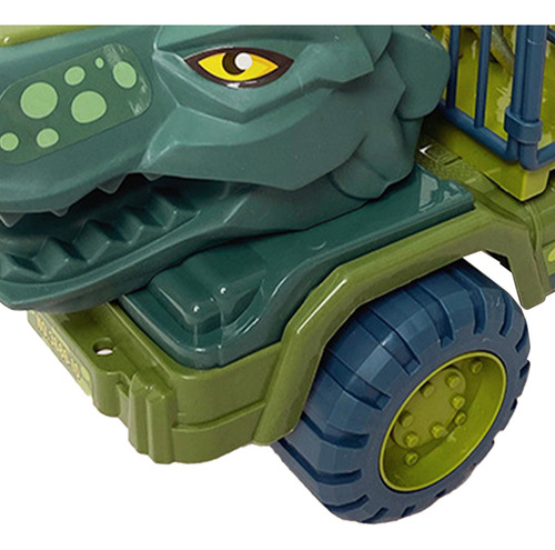 Camión De Transporte De Dinosaurios Playset, Vehículo De Tra