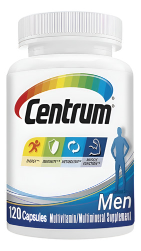 Centrum Hombre Multivitaminico Multimineral 120 Comprimidos