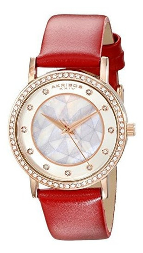 Reloj Exclusivo Para Mujer Con Banda Roja