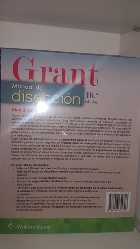 Manual De Diseccion Grant 16ed Detton
