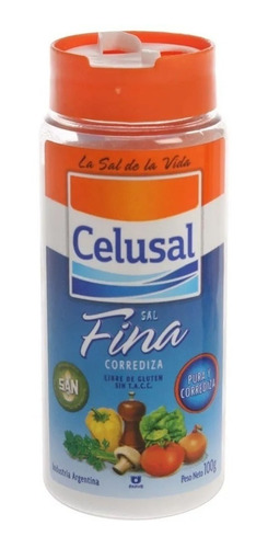 Salero Celusal Fina 100 Grs X 18 Unidades