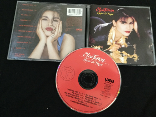 Olga Tañon Mujer De Fuego Cd D12