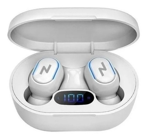 Auriculares In-ear Inalámbricos Noga Twins Ng-btwins13 Blanco
