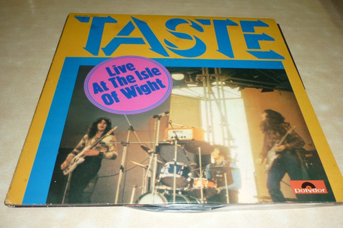 Live Taste Isle Wight 1970 Vinilo Japon Insert 10 Pu Jcd055