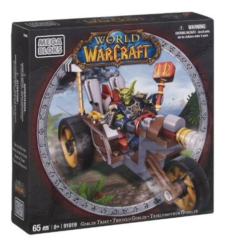 Mega Bloks World Of Warcraft Goblin Trike Y Pitz (horda Gobl