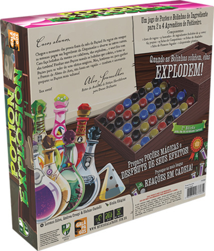 Potion Explosion 2ª Edição Galápagos