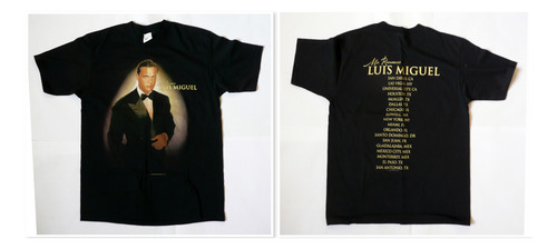 Luis Miguel Playera Y Taza Oficial Gira Mis Romances (Usado)