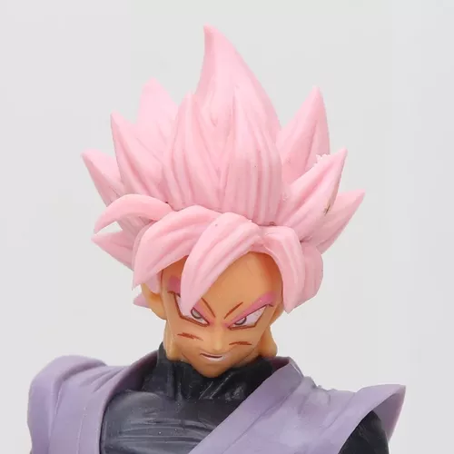 Boneco Dragon Ball Z - Goku Black Grande Cabelo Rosa no Shoptime