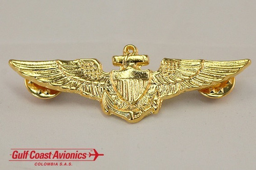 Pin Insignia Alas Piloto Fuerza Aerea Usa