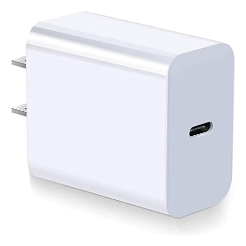 Cargador Usb C De 20 W, Adaptador De Corriente De Cargador