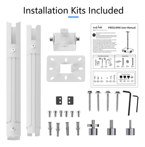 Soporte De Techo/pared Para Miniproyector Suptek Pr05lminiw