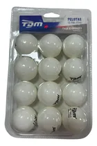 Comprar Pelotas Ping Pong Tenis De Mesa Blister X12 Muy Buen Pique