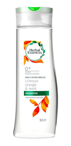 Herbal Essences Shampoo Daily Detox Brillo X 160 Ml