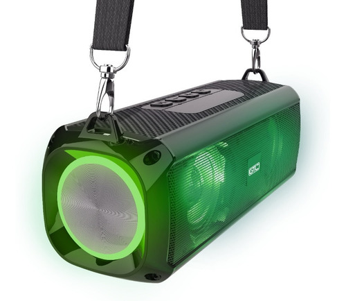 Imagen 3 de 5 de Parlante Bluetooth Gtc Con Luces Rgb Spg-146
