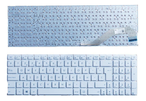 Teclado Español Blanco Asus X540 X540l X540la X544 X540s