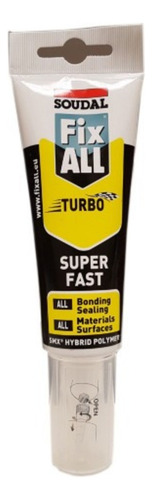 Selante P/ Construção Em Pu 125 Ml Fix All Turbo Soudal