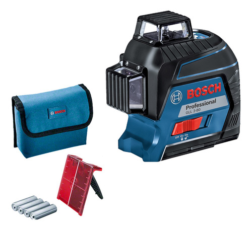 Nivel Laser Planos 20 M Bosch Gll 3-80