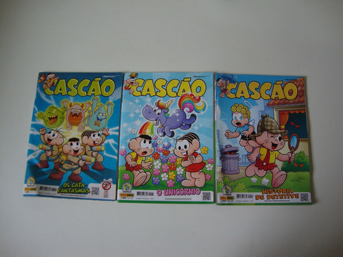 Gibi Hq Cascão Edições : 22/26/27/28/32 Ano 2017 . (Usado)