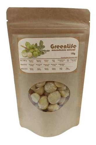 1kg Nuez Macadamia Alta Calidad, Mxmdm-004, Nuez Macadamia