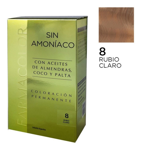 Farmacolor Sin Amoníaco X 1 Estuche. De Fábrica.