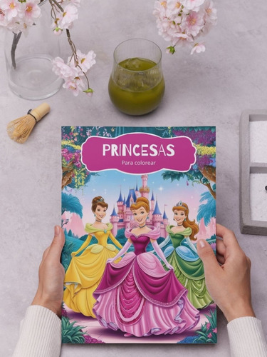 Kit Princesas Para Colorear | 28 Páginas Pdf Descargable