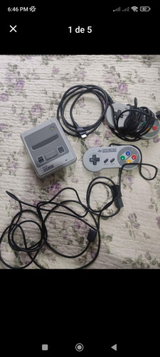 Nintendo Nes Classic Mini Standard Color Gris Y Blanco 2016 Gris (Usado)