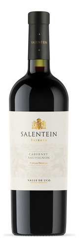 Vino Salentein Reserve Cabernet Sauvignon X 750 Ml