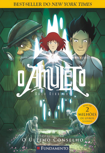 O Amuleto 04 - O Último Conselho - 2ª Edição: O Último Conselho, De Kazu Kibuishi. Editora Fundamento, Capa Mole, Edição 1 Em Português