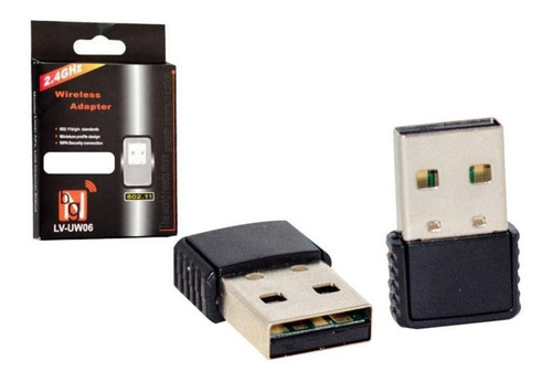 Mini Adaptador Receptor Wireless Usb Nano Wi Fi 150mbps