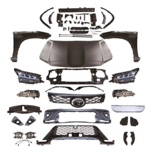 Body Kit Para Toyota Sw4 Diamond 2012 A 2015