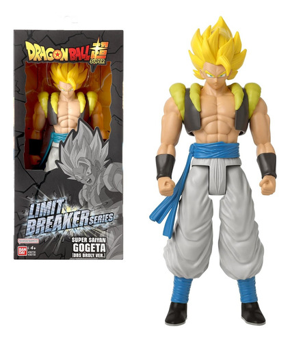 Figura Gogeta Super Saiyan 30 Cm - Dragon Ball Super