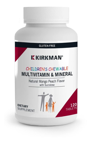 Kirkman - Obleas Multivitamnicas Y Minerales Masticables Par