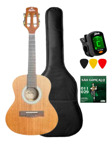 Cavaco Acústico Mc10mm Malibu Com Capa Simples E Acessórios
