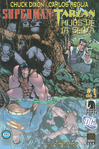 Superman/tarzán: Hijos De La Selva. Dc Comics. Completa.