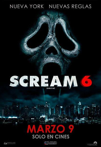 Póster Original, Oficial De Cine Scream 6