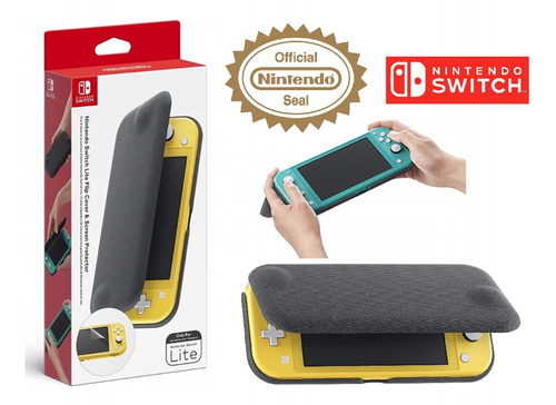 Nintendo Switch Lite Flip Cover & Screen Protector - Switch