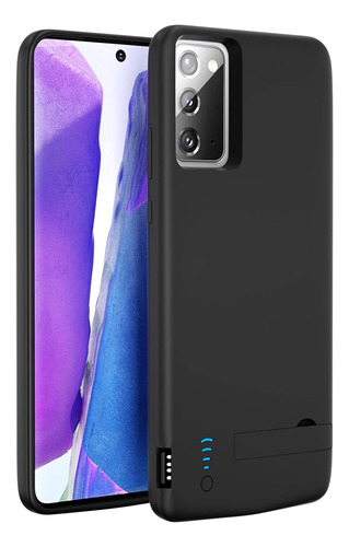 Funda Cargadora Para Galaxy Note 20 5g Negro (6000 Mah)