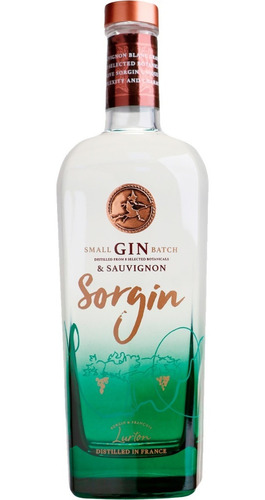 Gin Sorgin Small Batch Botanicos Y Sauvignon 700ml Frances