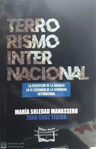 Libro - Terrorismo Internacional - Manassero, Tisera