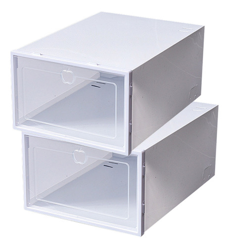 Cajón Plegable Para Zapatos, Transparente, Engrosado, Tipo C