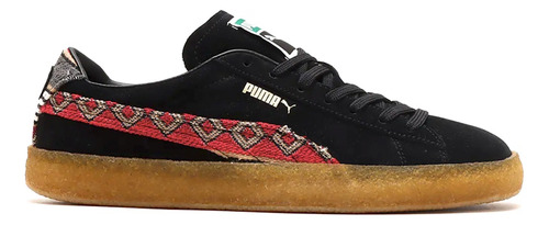 Zapatillas Puma Suede Crepe Pattern Black 386669-02