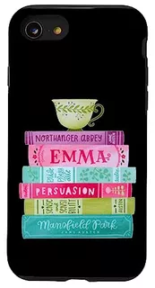 Funda Para iPhone SE (2020) / 7 / 8 Funny Jane Austen Book S