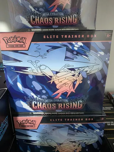 Elite Trainer Box Pokémon Tcg: Chaos Rising (inglês) | MercadoLivre